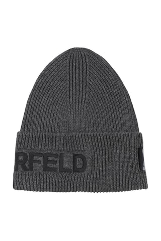 Bonnet et snood - Gris foncé - Karl