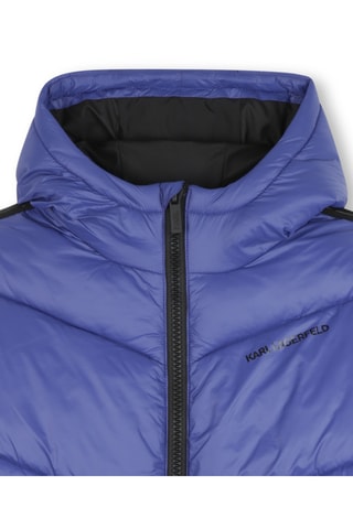 Doudoune à capuche - Bleu cobalt - Karl