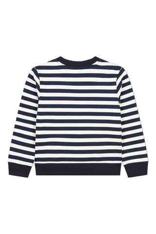 Sweat - Bleu nuit et Blanc - Sonia Rykiel