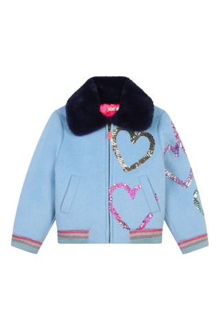 Veste en laine - Ciel - Billieblush