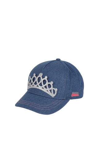 Casquette en jean - Bleu foncé - Billieblush