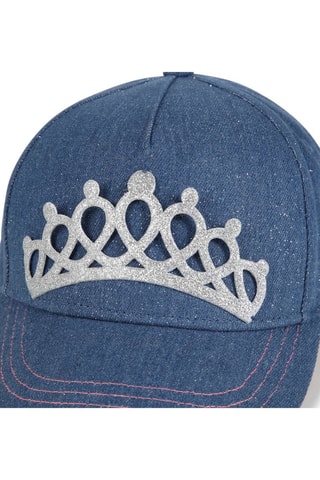 Casquette en jean - Bleu foncé - Billieblush