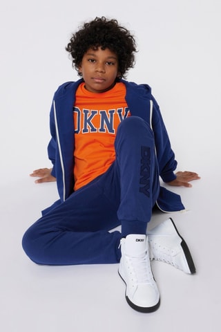 Sweat à capuche - Bleu marine - DKNY