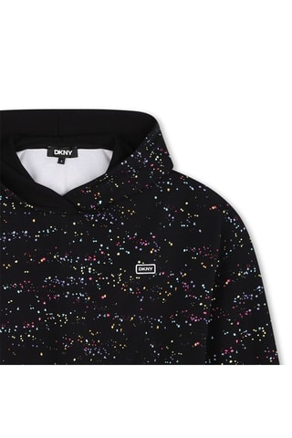 Sweat à capuche - Noir - DKNY