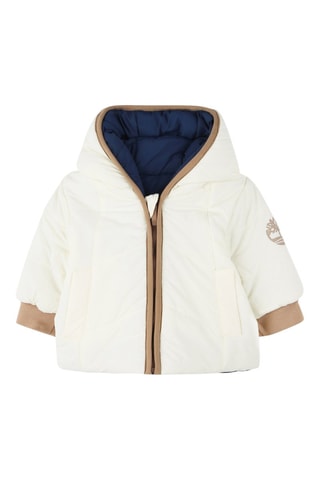 Doudoune réversible à capuche - Blanc - Timberland