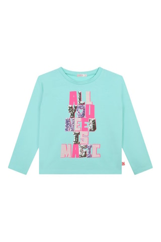 T-shirt - Vert d'eau - Billieblush