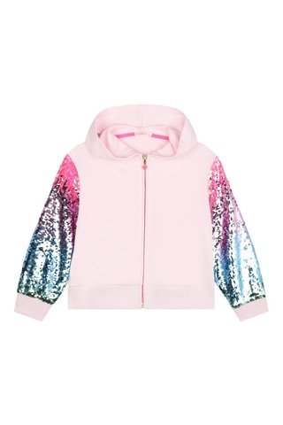 Sweat à capuche - Rose poudré - Billieblush