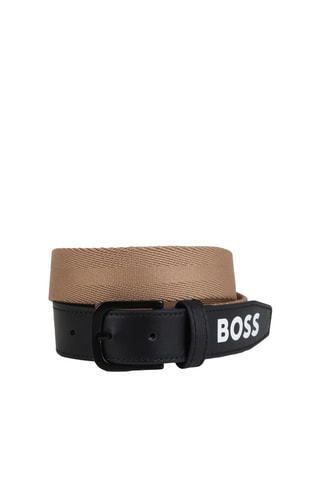 Ceinture - Beige et noir - Boss