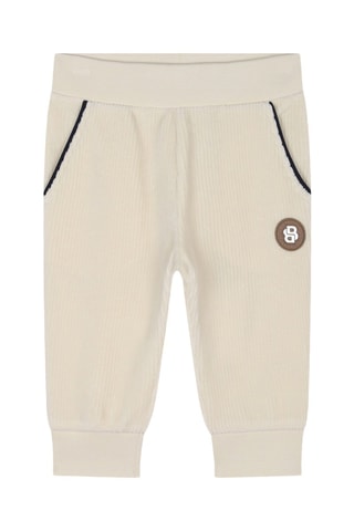 Pantalon en velours - Ecru - Boss