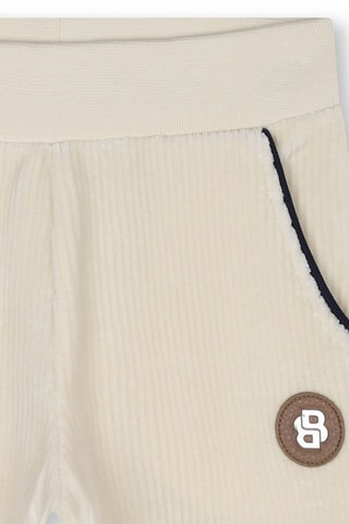 Pantalon en velours - Ecru - Boss