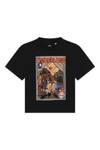 T-shirt en coton biologique - Noir - Timberland