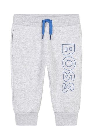 Sweat à capuche et jogging - Gris clair chiné - Boss