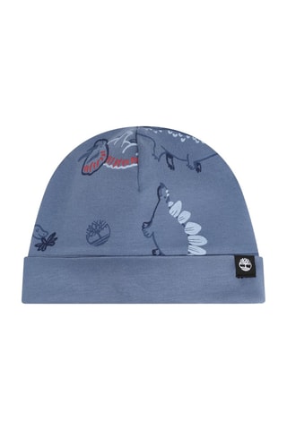 Combinaison de pyjama et bonnet en coton biologique - Bleu - Timberland