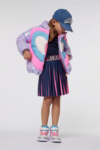 Doudoune à capuche - Mauve - Billieblush