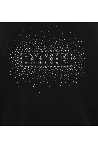 Sweat en velours - Noir - Sonia Rykiel