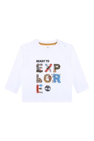 T-shirt en coton biologique - Blanc - Timberland