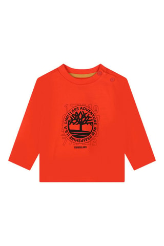 T-shirt en coton biologique - Corail - Timberland