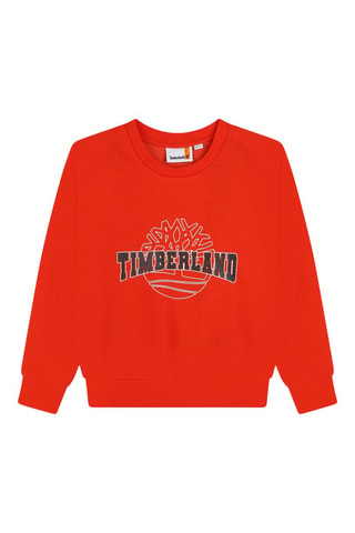 Sweat en coton biologique - Rouge - Timberland
