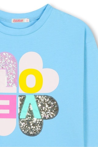 T-shirt - Bleu clair - Billieblush
