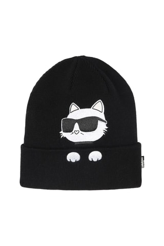 Bonnet et snood - Noir - Karl Lagerfeld