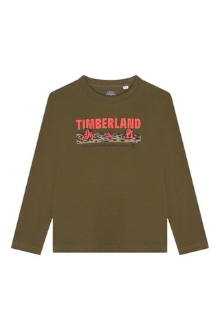 T-shirt en coton biologique - Kaki - Timberland