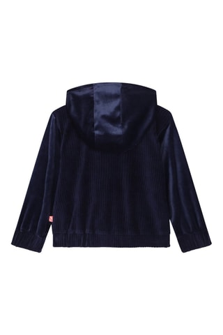Sweat en velours - Indigo - Billieblush