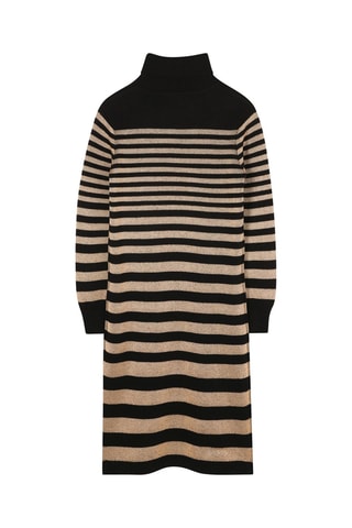 Robe pull - Noir et marron - Sonia Rykiel