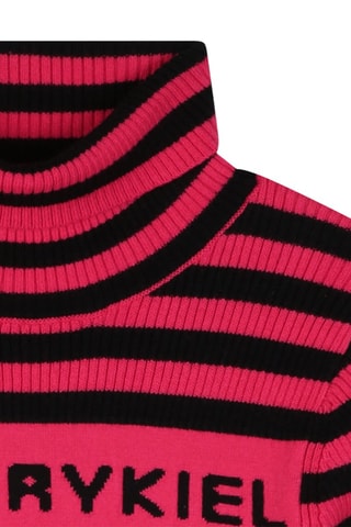 Pull - Rose et noir - Sonia Rykiel
