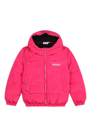 Doudoune à capuche - Fuchsia - Hugo
