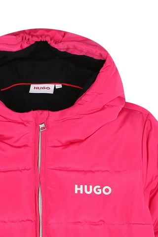 Doudoune à capuche - Fuchsia - Hugo