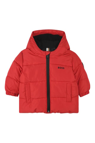 Doudoune à capuche - Rouge - Boss