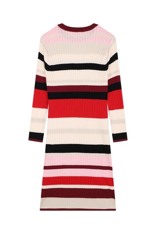 Robe - Blanc et rouge - Sonia Rykiel