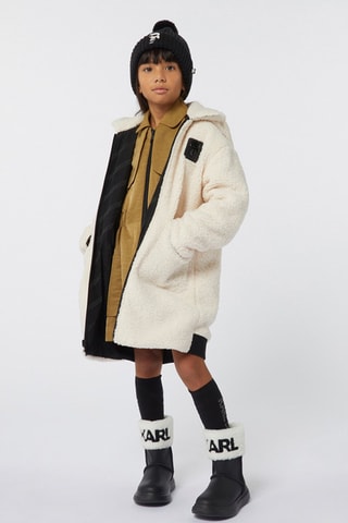 Parka réversible - Blanc - Karl Lagerfeld