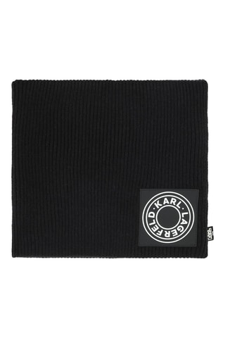 Bonnet et snood - Noir - Karl Lagerfeld