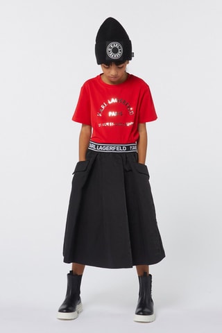 Bonnet et snood - Noir - Karl Lagerfeld
