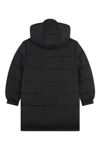 Doudoune longue à capuche - Noir - Hugo