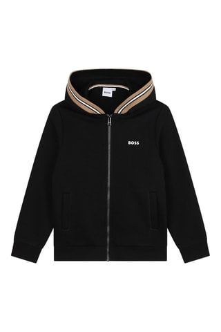 Sweat à capuche - Noir - Boss