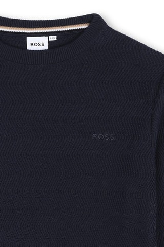 Pull - Bleu marine - Boss