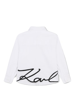 Chemisier - Blanc - Karl Lagerfeld