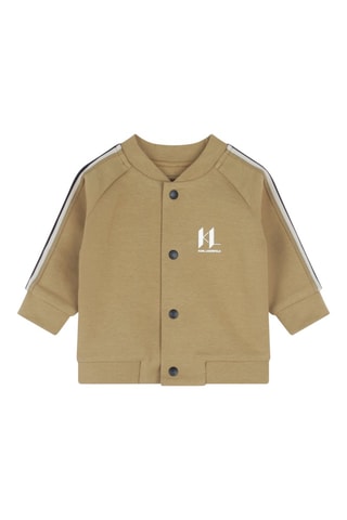 Ensemble 3 pièces en coton biologique - Marron clair et noir - Karl Lagerfeld