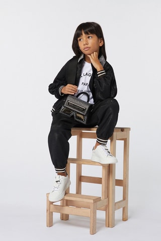 T-shirt en coton biologique - Blanc - Karl Lagerfeld