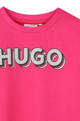 T-shirt en coton biologique - Rose - Hugo