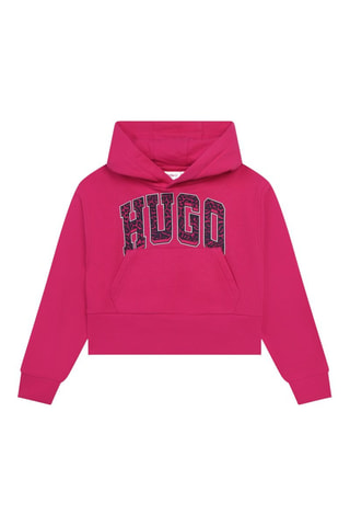 Sweat à capuche - Fuchsia - Hugo