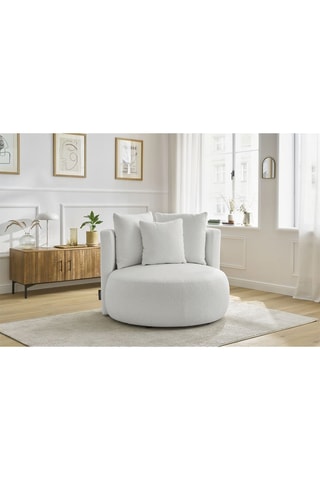 Fauteuil César - Blanc
