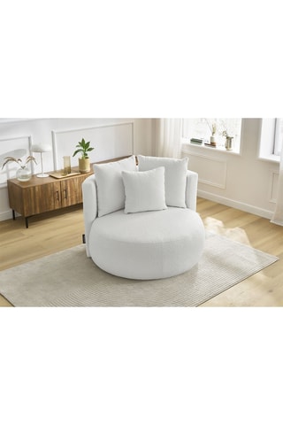 Fauteuil César - Blanc
