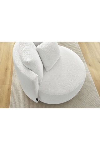 Fauteuil César - Blanc