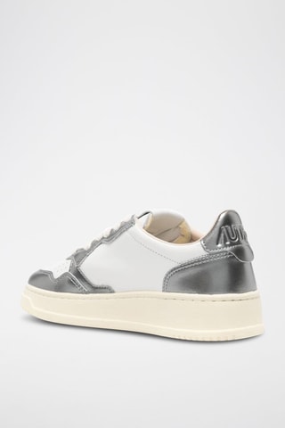 Leren Sneakers Medalist - Wit - Wit