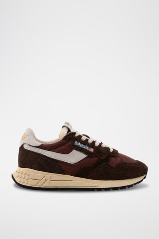 Nubuck Sneakers Reelwind low - Wit