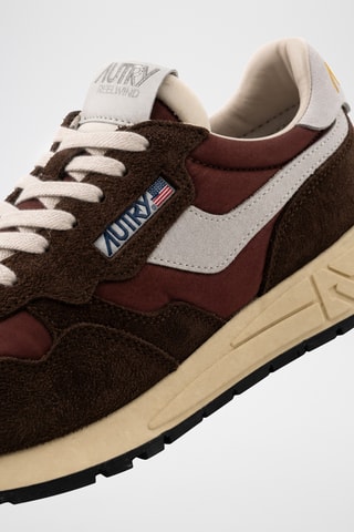 Nubuck Sneakers Reelwind low - Wit