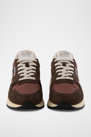 Nubuck Sneakers Reelwind low - Wit